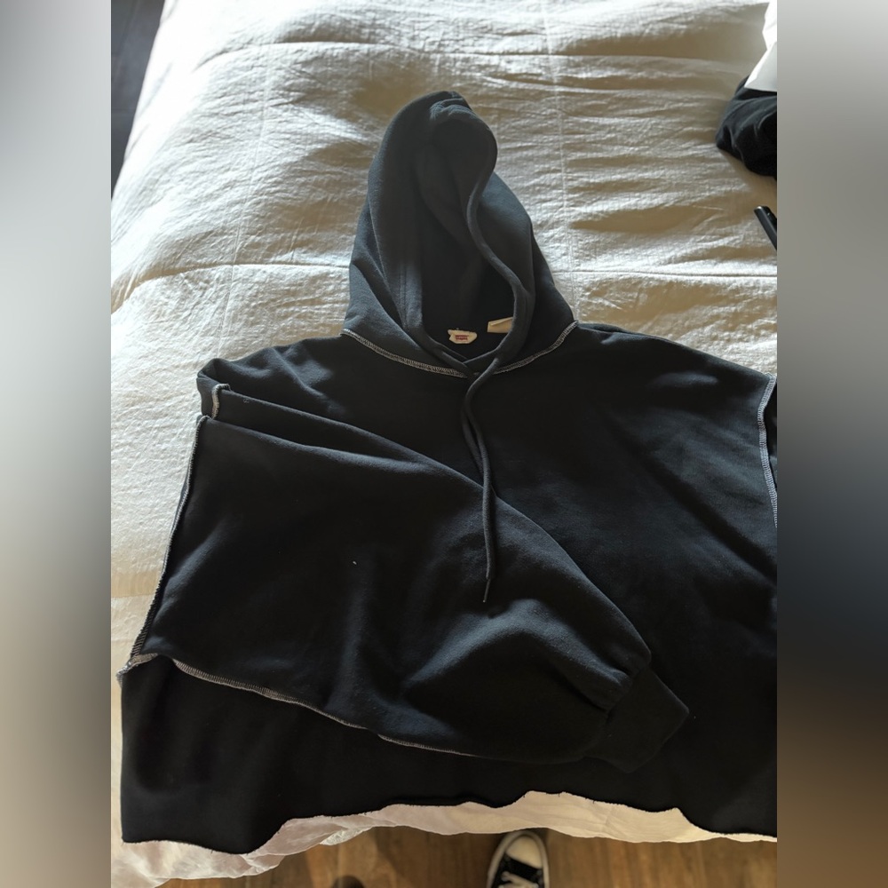 Levi's Black Hooded Sweatshirt